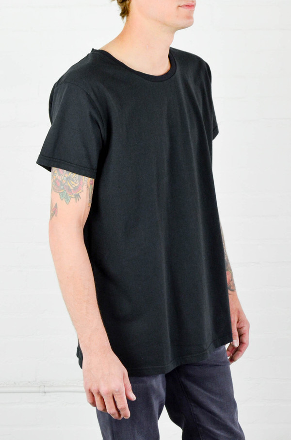 Men's Won Hundred Black Henry Tee Men's Won Hundred Black Henry Tee
