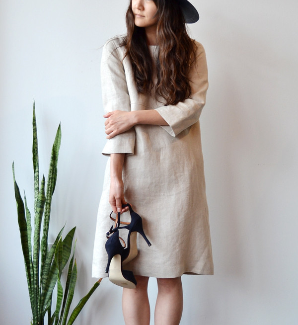 A.P.C. Beige Baba Dress A.P.C. Beige Baba Dress