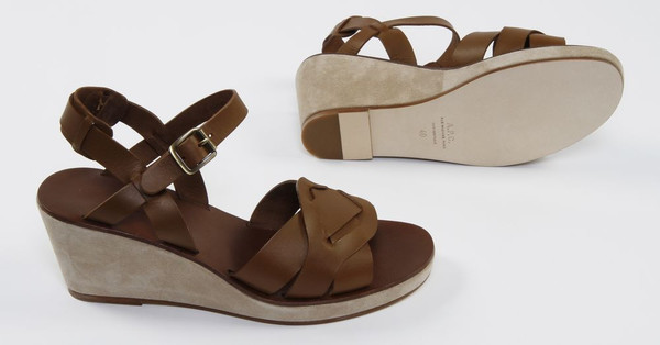 A.P.C. Brown Marie Sandal A.P.C. Brown Marie Sandal