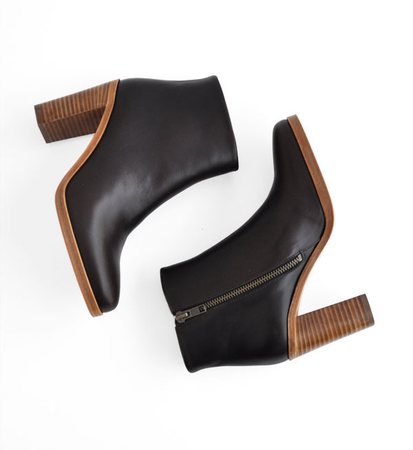 A.P.C. Dark Brown Rachel Boot A.P.C. Dark Brown Rachel Boot