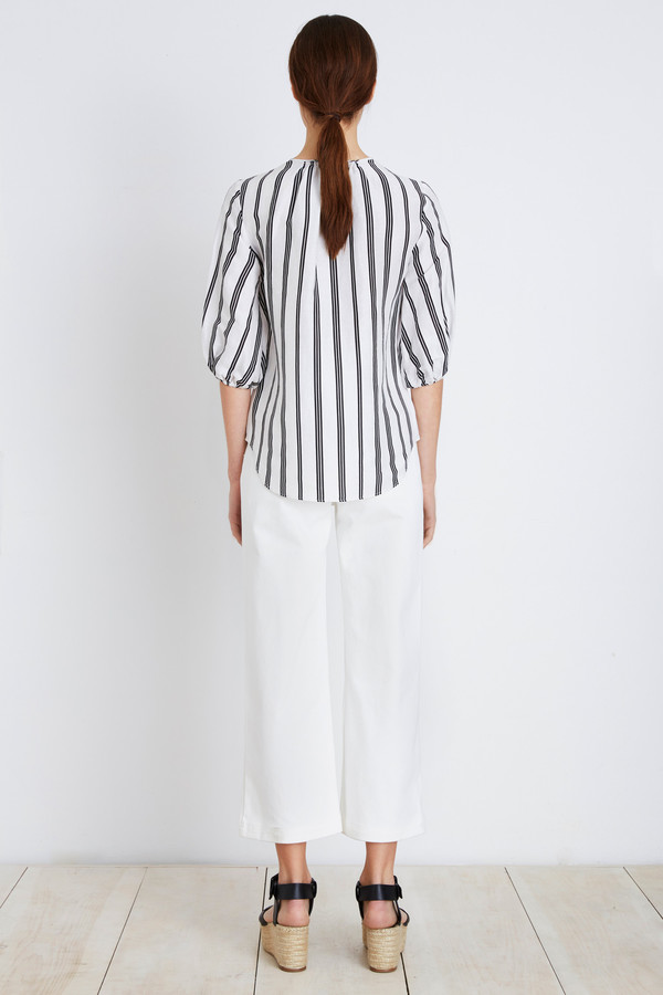 Apiece Apart Black Stripe Nueva Augustina Tunic Apiece Apart Black Stripe Nueva Augustina Tunic