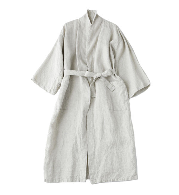 Fog Linen Natural Mia Bathrobe Fog Linen Natural Mia Bathrobe