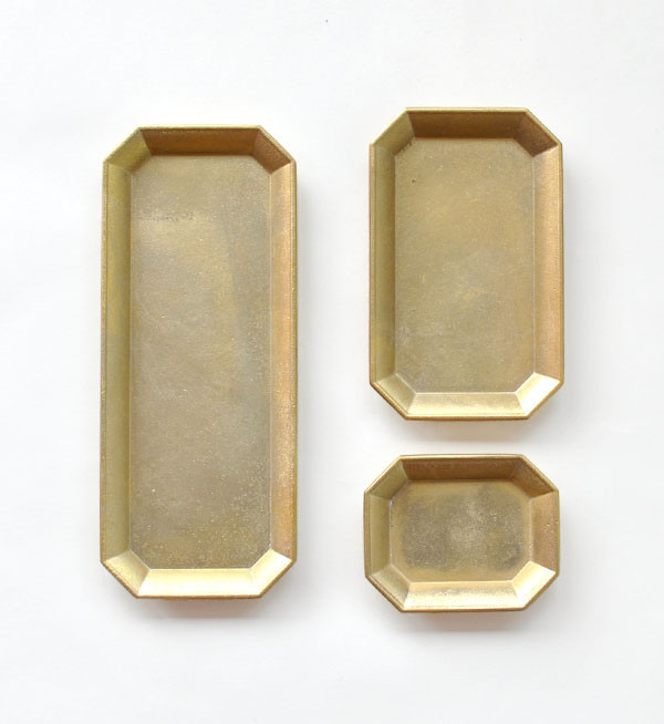 Futagami Small Brass Stationary Tray Futagami Small Brass Stationary Tray