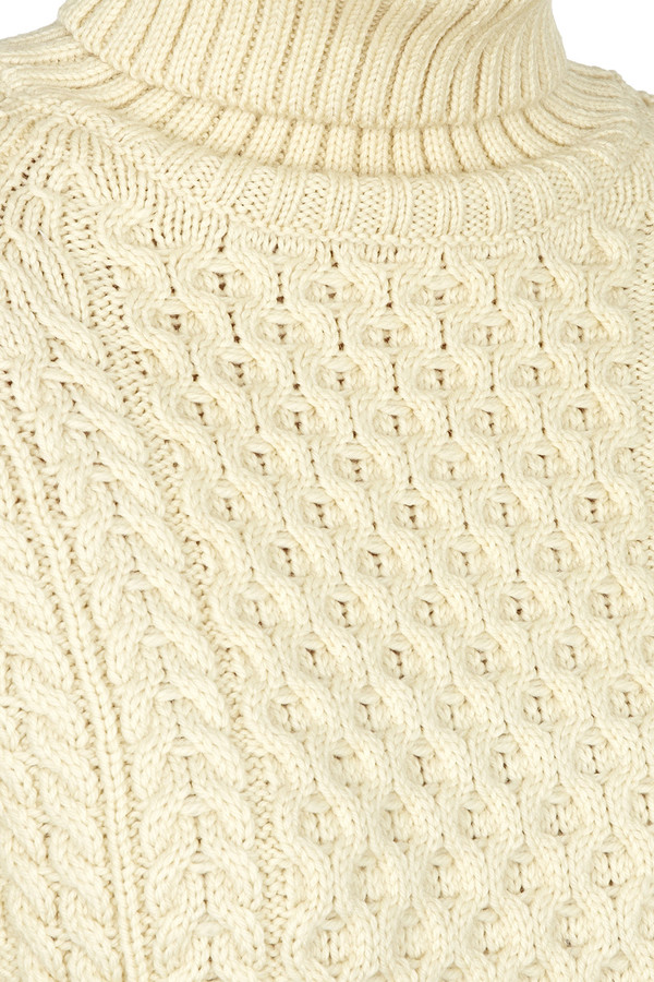 Apiece Apart Carrine Cream Cropped Rollneck Jumper Apiece Apart Carrine Cream Cropped Rollneck Jumper