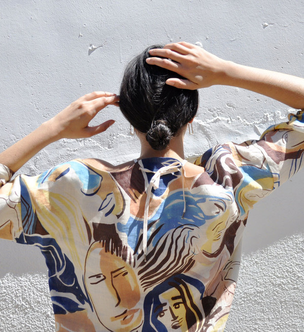 Rachel Comey Faces Folsom Top Rachel Comey Faces Folsom Top