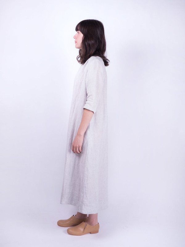 Sunja Link Gathered Back Yoke Dress Sunja Link Gathered Back Yoke Dress