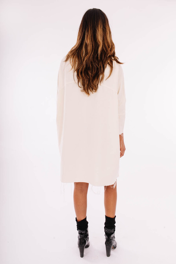 Black Crane Painter Dress (Cream) Black Crane Painter Dress (Cream)
