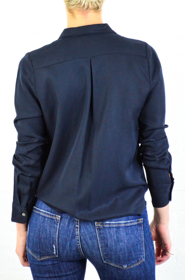 Capulet Navy Cassidy Crossover Blouse Capulet Navy Cassidy Crossover Blouse