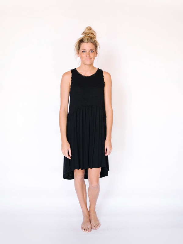 Jodifl Lace Trim Dress Jodifl Lace Trim Dress