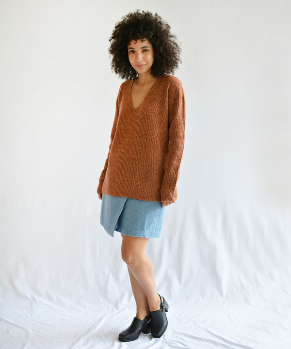 Just Female Voice Knit Sweater Just Female Voice Knit Sweater
