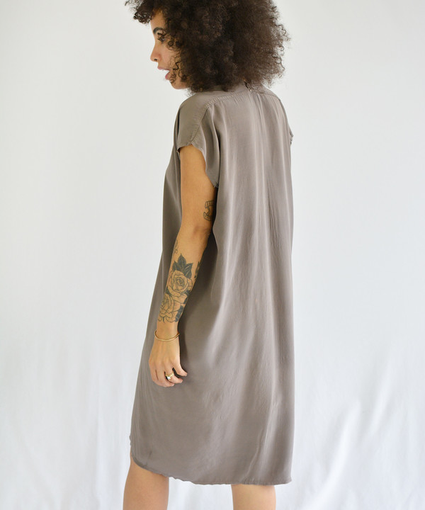 Miranda Bennett Olive Everyday Dress Miranda Bennett Olive Everyday Dress