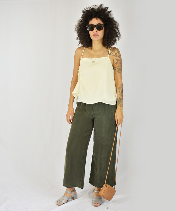 Objects Without Meaning Cream Twist Tank Objects Without Meaning Cream Twist Tank