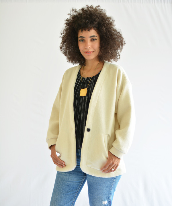 Objects Without Meaning Ivory Bed Jacket Objects Without Meaning Ivory Bed Jacket