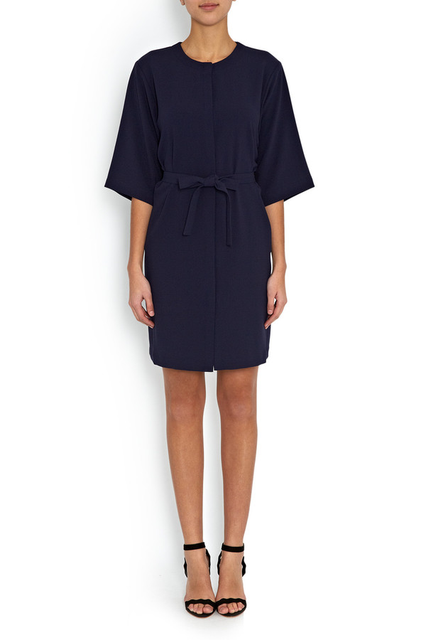 Rodebjer - Navy Orbita Kimono Coat Rodebjer - Navy Orbita Kimono Coat