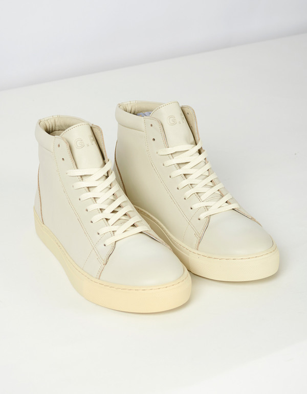 Men's Garment Project Legend High Top Sneaker Off White Men's Garment Project Legend High Top Sneaker Off White