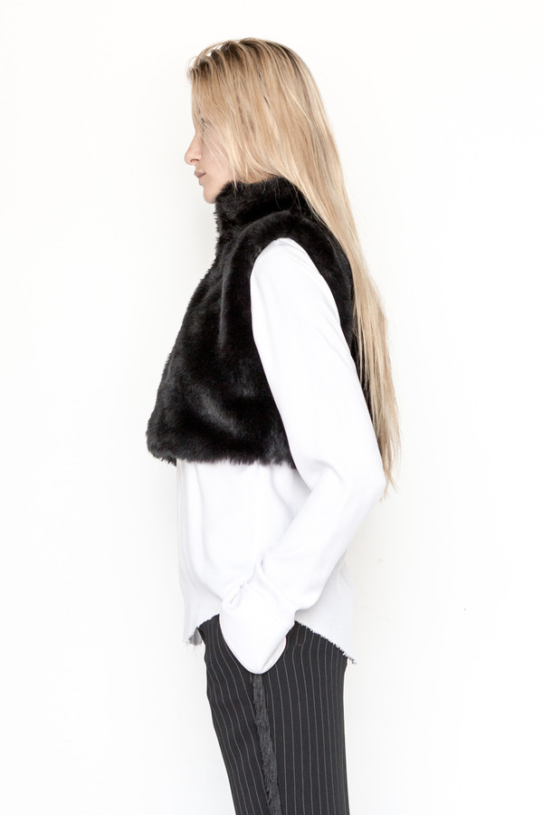 Assembly New York Faux Fur Vest Assembly New York Faux Fur Vest
