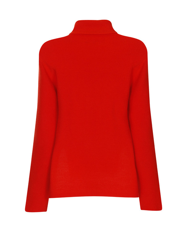 Apiece Apart - Red Uta Side Seam Tech Turtleneck Apiece Apart - Red Uta Side Seam Tech Turtleneck
