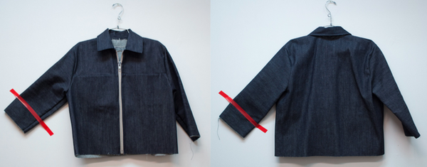 Alexa Stark Dark Denim Jacket Alexa Stark Dark Denim Jacket