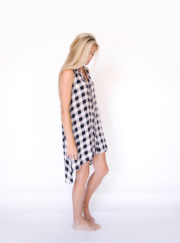 Jodifl Checkered Tunic Jodifl Checkered Tunic
