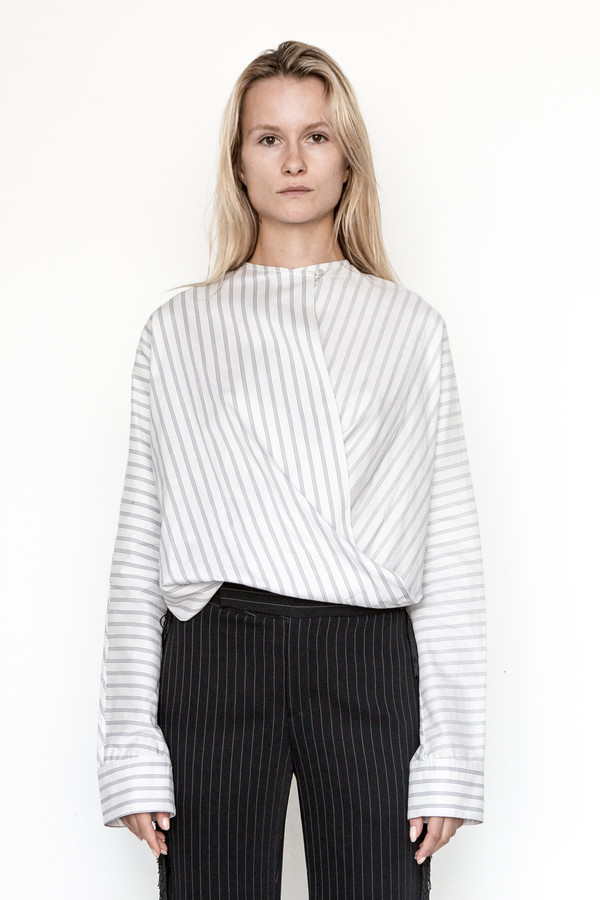 Assembly New York Cotton Stripe Twist Top Assembly New York Cotton Stripe Twist Top