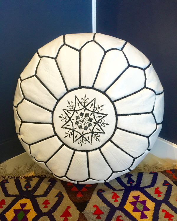 7 on Locust Moroccan Poof 7 on Locust Moroccan Poof