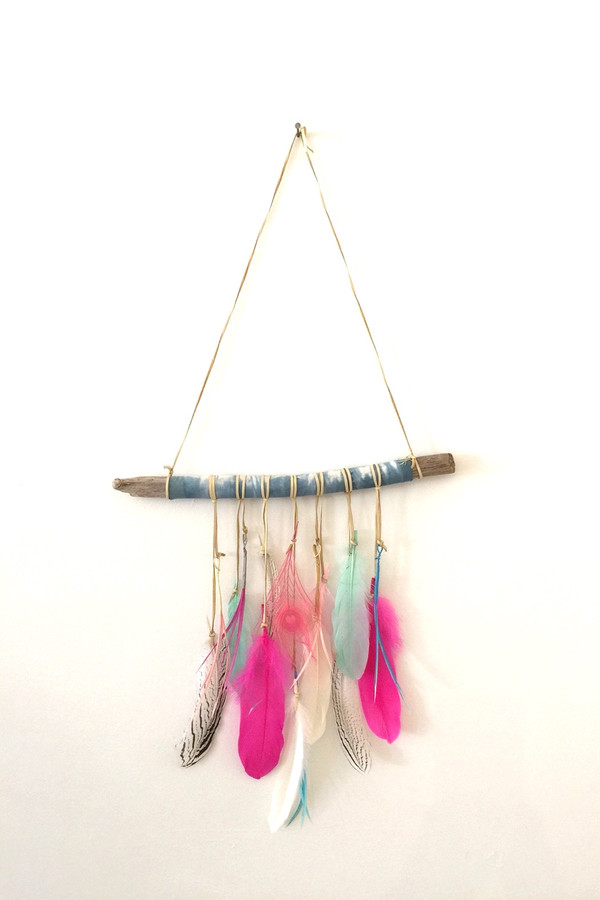 Marion McKee Multicolor Feather Dreamcatcher Marion McKee Multicolor Feather Dreamcatcher