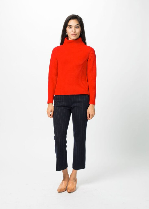 Odeeh Cropped Pinstripe Pant Odeeh Cropped Pinstripe Pant