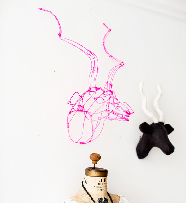 Wire Animal Heads Wire Animal Heads