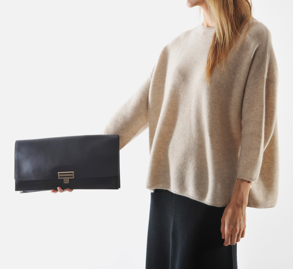 Vittorio D'Ottavio Navy Marlene Bag Vittorio D'Ottavio Navy Marlene Bag