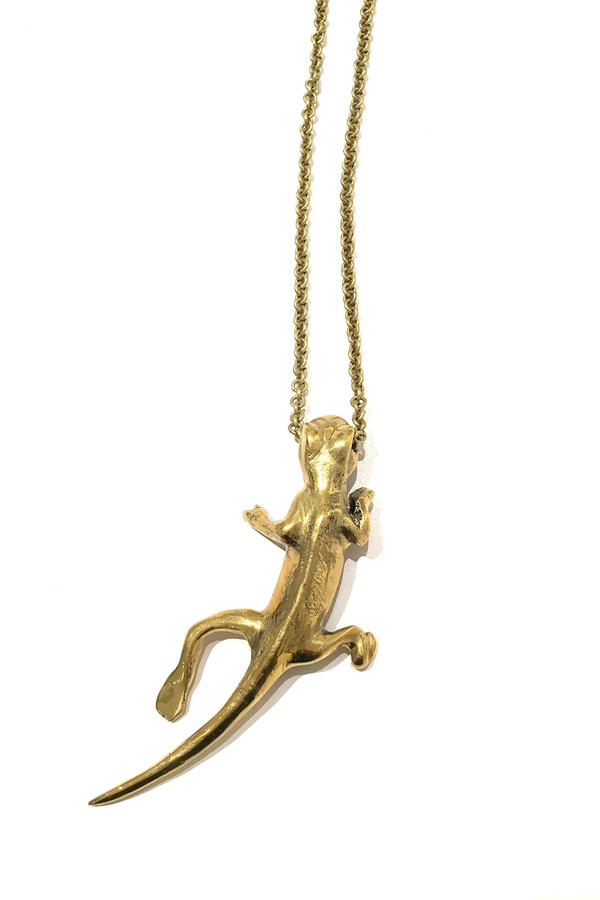 Gecko Reptile Necklace Gecko Reptile Necklace
