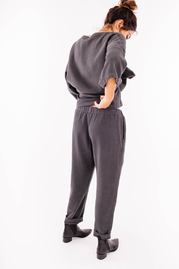 Black Crane Quilted Pant Black Crane Quilted Pant