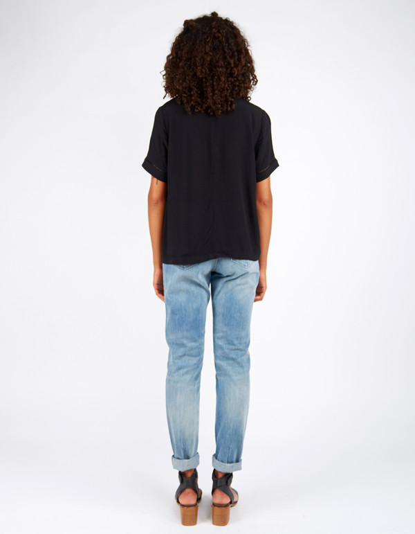Minimum Maren Blouse Black Minimum Maren Blouse Black