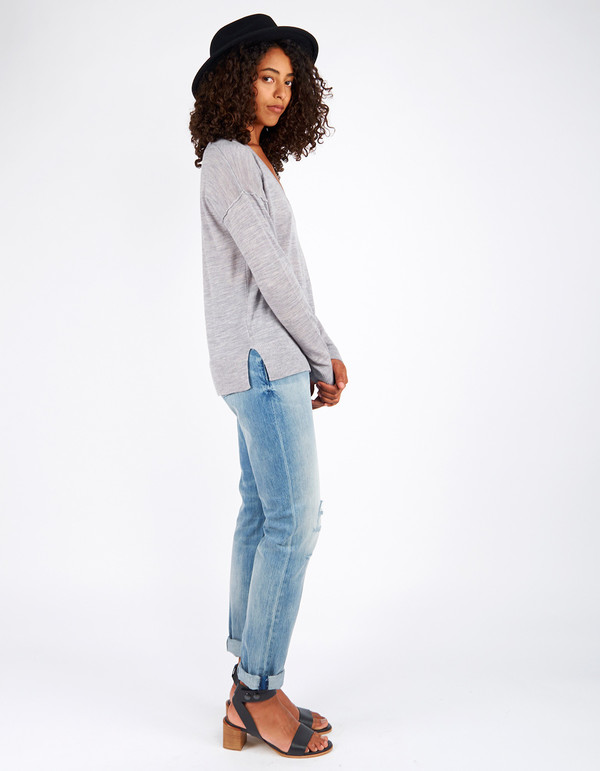 Minimum Sira Knit Light Grey Minimum Sira Knit Light Grey