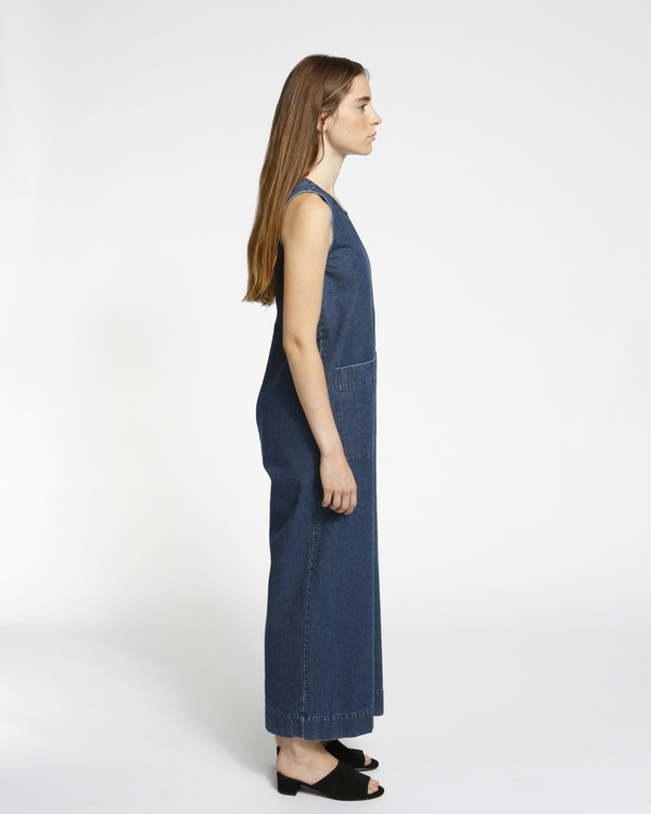 Ilana Kohn Harry Jumpsuit in Denim Ilana Kohn Harry Jumpsuit in Denim
