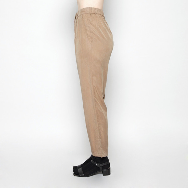 7115 by Szeki Pleated Trouser - Camel FW16 7115 by Szeki Pleated Trouser - Camel FW16