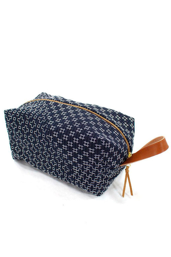 Kiriko Sashiko Dopp Kit Kiriko Sashiko Dopp Kit