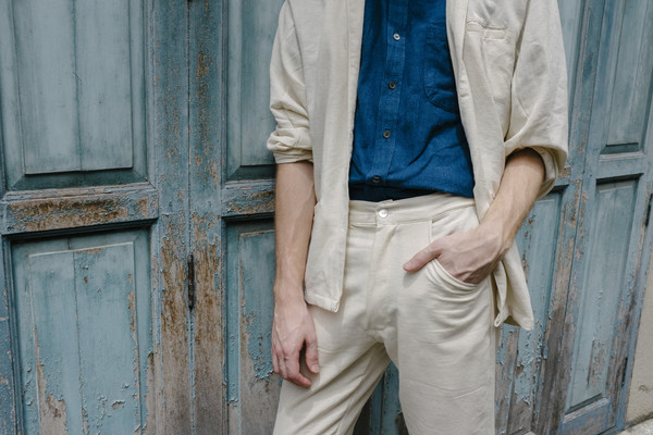 Seeker Studios Signature Classic Trousers - Natural Seeker Studios Signature Classic Trousers - Natural