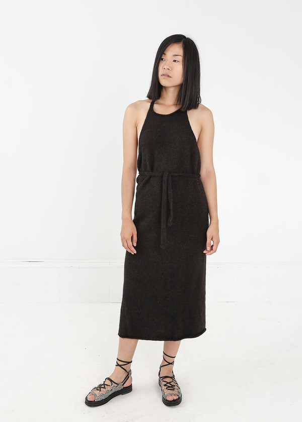 Baserange Knit Apron Dress Baserange Knit Apron Dress