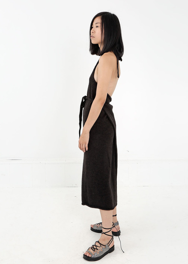 Baserange Knit Apron Dress Baserange Knit Apron Dress