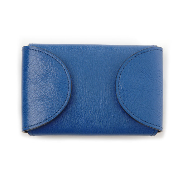 I Ro Se Blue Fold Card Case I Ro Se Blue Fold Card Case