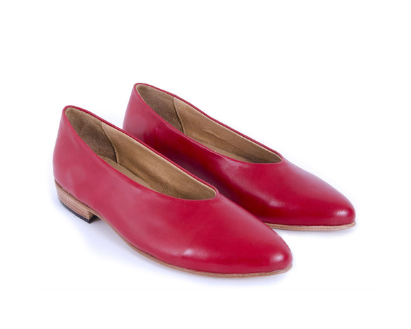 zou xou Glove Flat in Lipstick zou xou Glove Flat in Lipstick