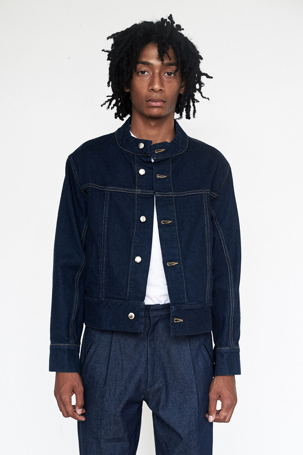Men's Eckhaus Latta Denim El Jacket Men's Eckhaus Latta Denim El Jacket