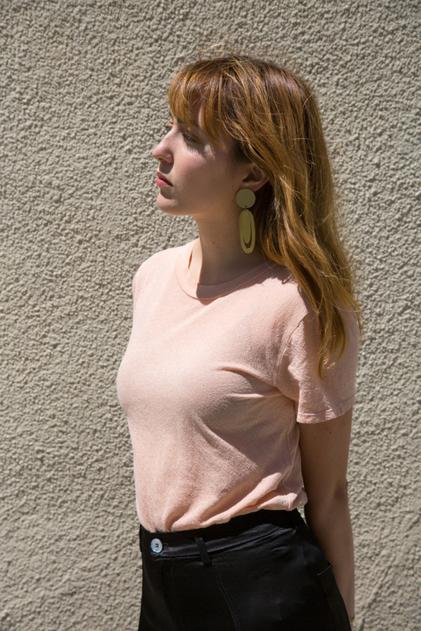 lacausa gauze baby tee lacausa gauze baby tee