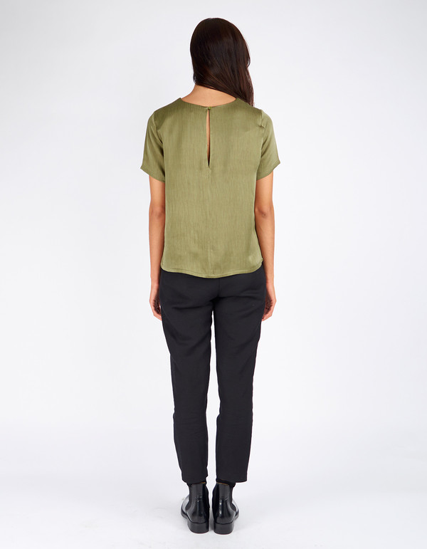 Just Female Egon Top Litchen Green Just Female Egon Top Litchen Green