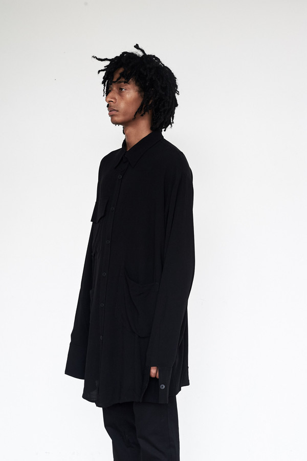 Unisex Assembly New York Crepe Chimayo Shirt Unisex Assembly New York Crepe Chimayo Shirt