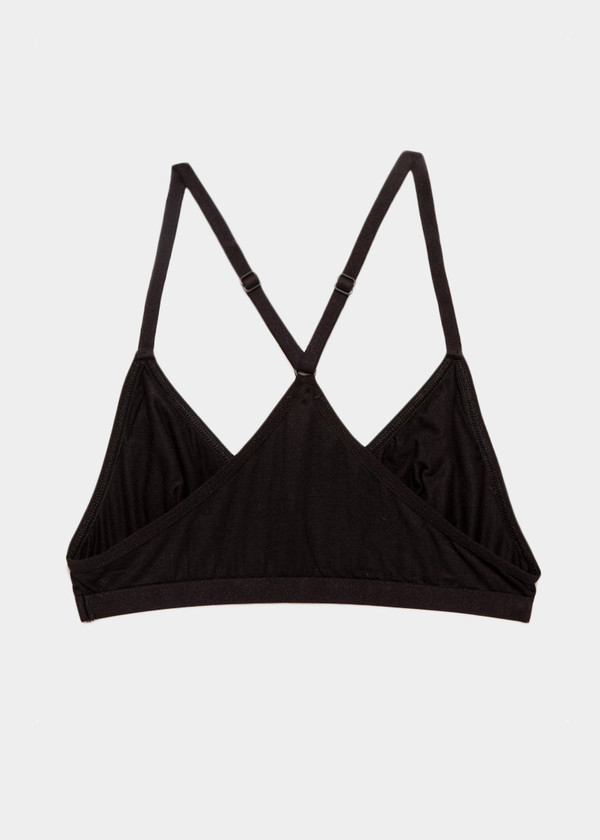 Baserange Black Bamboo X Bra Baserange Black Bamboo X Bra