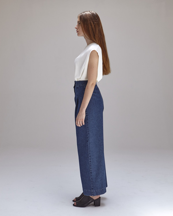Ilana Kohn Boyd Pants in Denim Ilana Kohn Boyd Pants in Denim