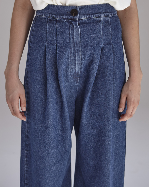 Ilana Kohn Boyd Pants in Denim Ilana Kohn Boyd Pants in Denim