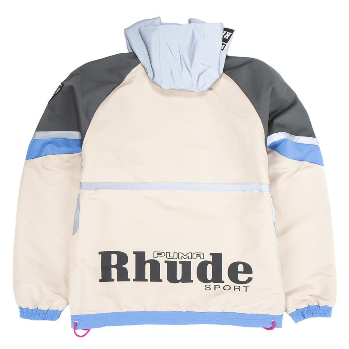 rhude puma quarter zip