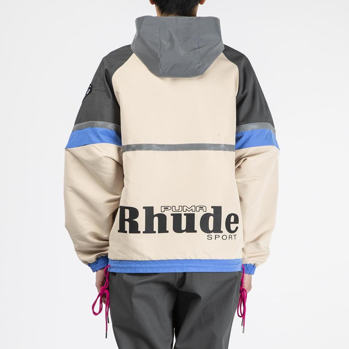 puma x rhude half zip jacket